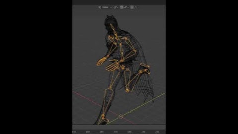 How Batman models in games are Rigged to be Animated. #shorts
