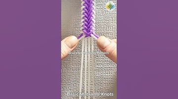Bracelet Knitting Tutorial: Bracelet Pattern#shorts #macrametutorial #tricks #howto#craftideas