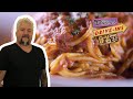 Guy Fieri Eats Linguine with CRAB Gravy | Diners, Drive-ins and Dives with Guy Fieri | Food Network