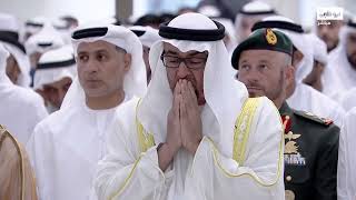 رئيس الدولة وسمو الشيوخ يؤدون صلاة عيد الأضحى المبارك في جامع الشيخ زايد الكبير