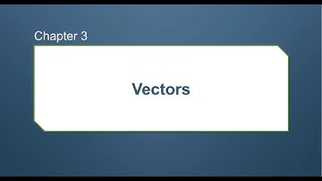 Vectors