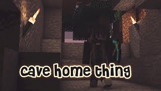 smol cave home | mcpe