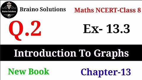 Ex -13.3 Q.2 I Class 8 I Introduction to Graphs I Chapter 13 I Ncert I Maths I