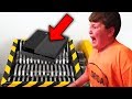 kid crushes ps4 in shredder after losing fortnite.. (BIG MISTAKE)