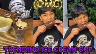 Trending Ice Cream Cuptiktok Amazing Food Hack