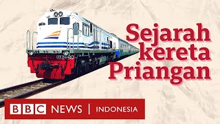 Sejarah jalur kereta api di Priangan tinggalan era kolonial Belanda - BBC News Indonesia
