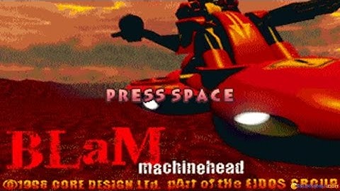 Blam! Machinehead gameplay (PC Game, 1996)