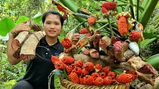 FULL VIDEO: 100 Days of Harvesting Fruits From Nature Goes To The Market to sell - Daily Life