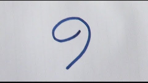 Easy duck drawing from number 9| how to draw duck step by step video for kids.