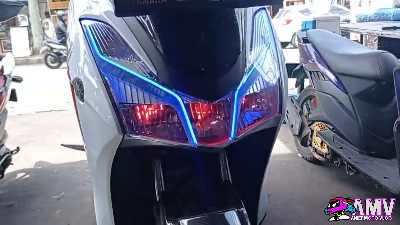 Pasang Lampu Alis Yamaha Lexi 155