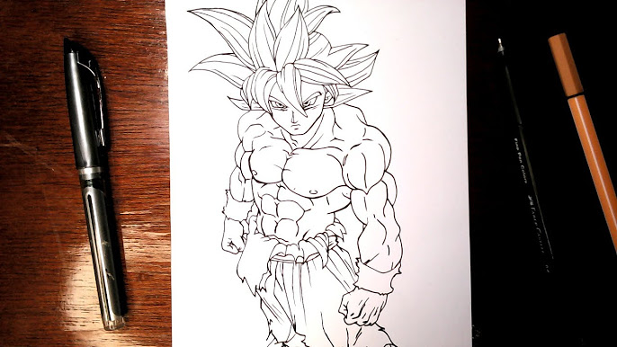 Como Desenhar o Goku 