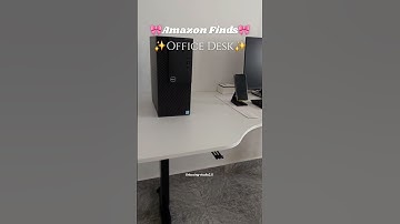 Smart Desk That Moves! 😱 Hydraulic Sit-Stand Table Unboxing | ASMR Work Setup 2025 #shorts #youtube