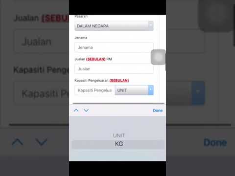 Cara-cara mendaftar di portal usahawan DIDR