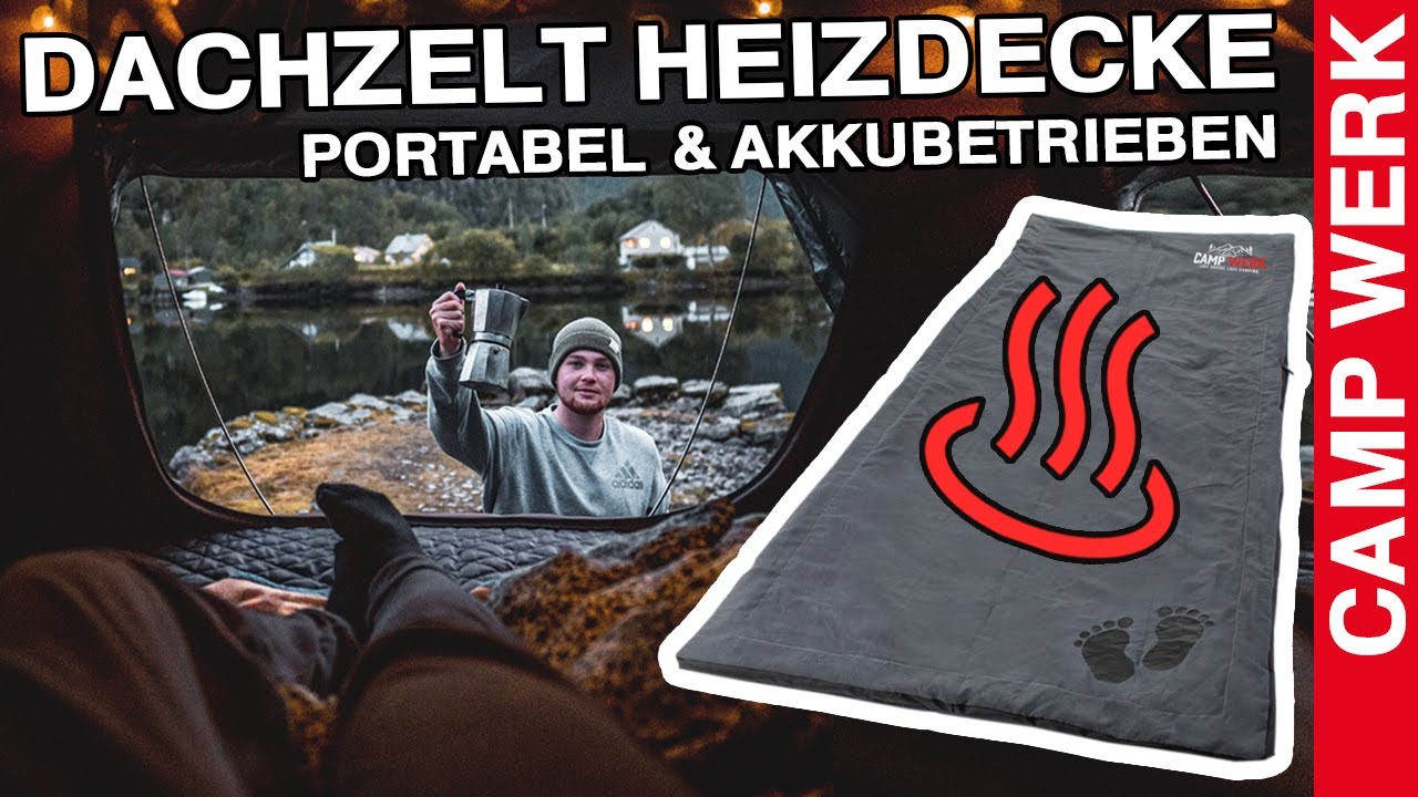 Camping Heizdecke für Dachzelte - CAMPWERK