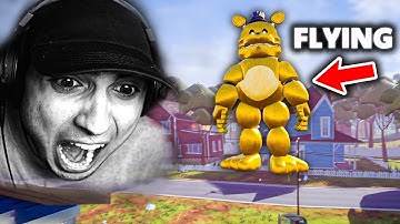 THE FAST FREDBEAR CAN FLY NOW..