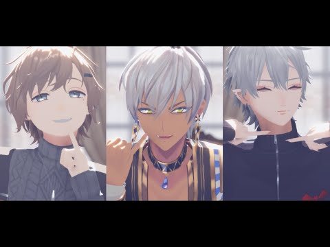 【イブラヒム/葛葉/叶】妄想疾患■ガール【にじさんじMMD】