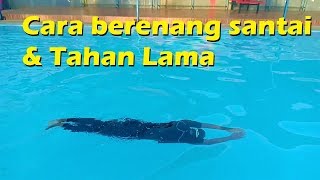 Cara Berenang Santai & Tahan Lama