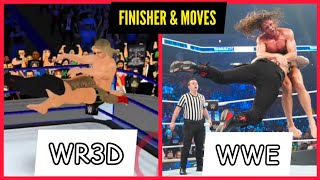 WWE Finisher & Moves Wrestling Revolution 3D 2k23 V5