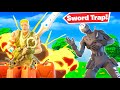 I Made a MYTHIC SWORD TRAP in Fortnite!