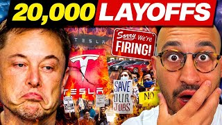 Tesla Fires 20,000 | 90% of Americans Will Lose Car on This Collapse