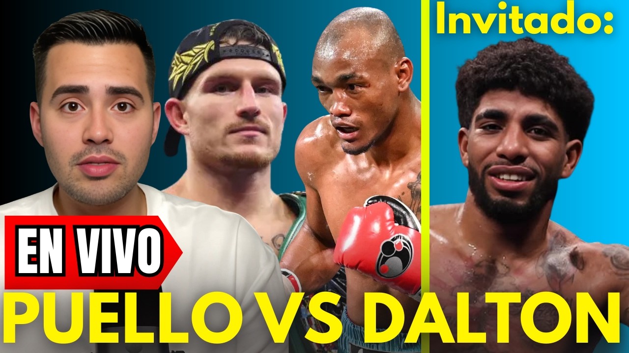 OJO NOS HABLA DE KEYSHAWN / Dalton vs Puello ORDENADA #AuténticoBoxing LIVE