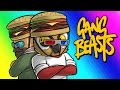 Gang Beasts Funny Moments - Burger Squad VS. The World