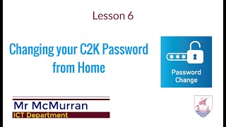 Changing a C2K Password from Home