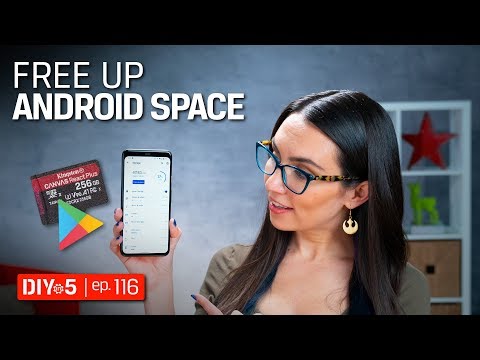 Android युक्तियाँ अपने Android फ़ोन पर संग्रहण खाली करें - 5 Ep 116 में DIY