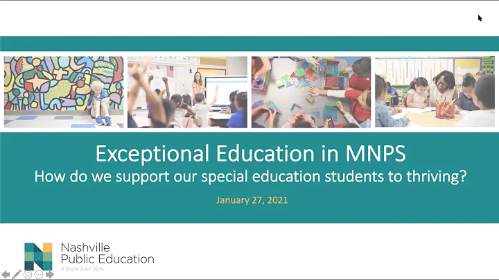 Webinar: Exceptional Education in MNPS