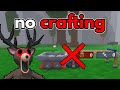 Surviving 99 Nights with NO CRAFTING TABLE!