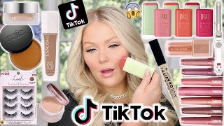 TESTING VIRAL BEAUTY PRODUCTS TIKTOK MADE ME BUY 🤯  ARE THEY WORTH THE HYPE?! | KELLY STRACK