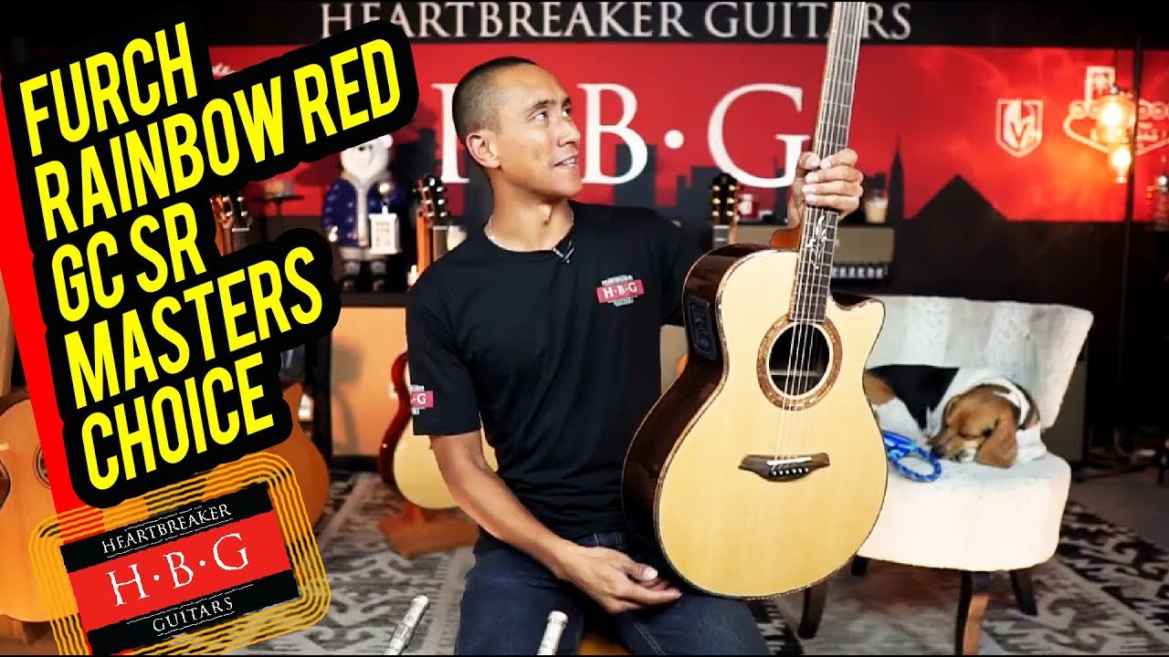 Furch Rainbow Red GC SR Masters Choice - YouTube