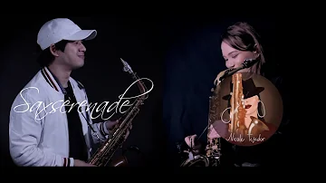 Sexy Love - Neyo - Saxophone Cover (Saxserenade & Nicole Tejedor)