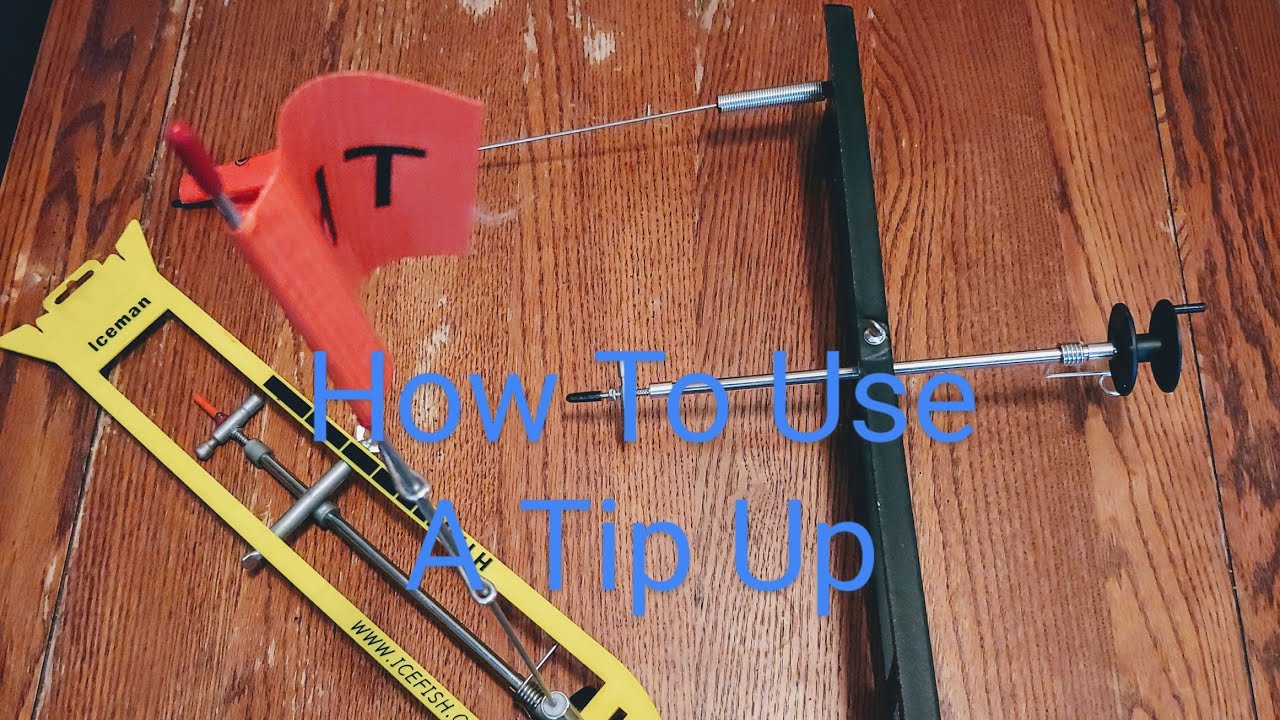How to use a tip up Ice Fishing YouTube