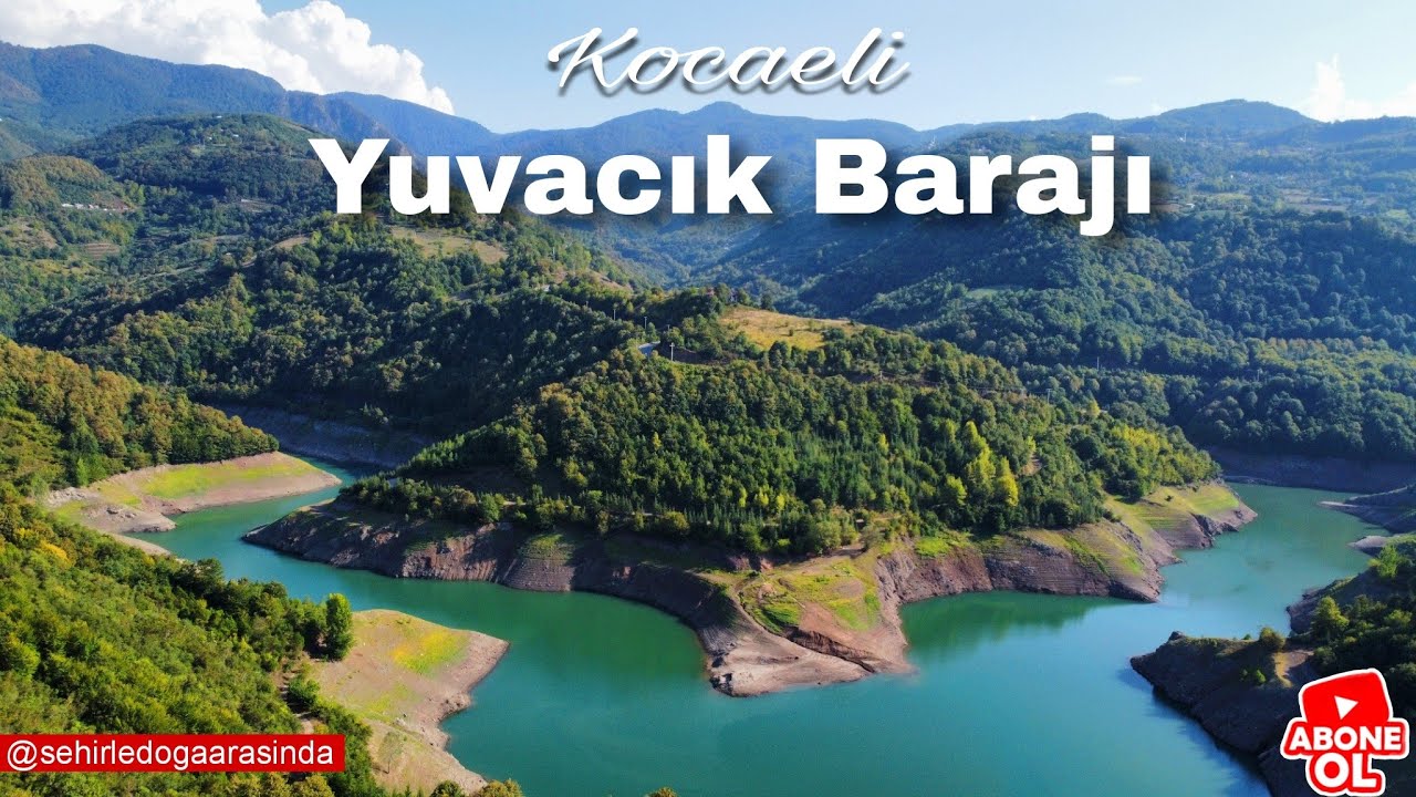 Doğa Harikası Yuvacık Barajı! Drone Çekimi! Marangoz Bahçe Kafe. Başiskele,Kocaeli