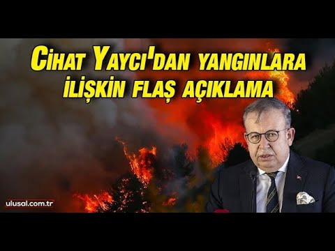Cihat Yaycı'dan flaş açıklama: ''İhmal falan yok devlet Yunan-PKK terörüyle karşı karşıya''