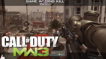 MW3 Out Of Map Trickshotting (12 SHOTS!)