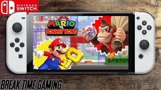 Mario vs Donkey Kong - Nintendo Switch OLED Handheld Gameplay