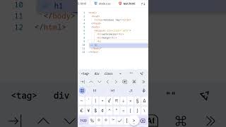 HTML,MARQUEE TAG #shortsvideo #coding #shortvideo #shortsfeed #shorts #short #webdevelopment #study