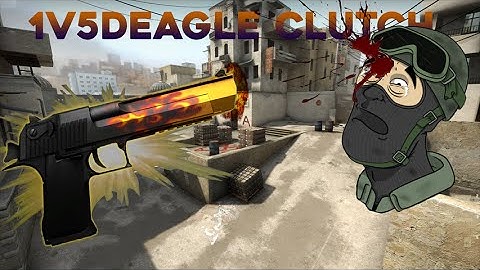 [CSGO]  1v5 Clutch with Deagle | Blaze
