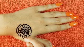 New Mehndi Design For Hands & Fingers || Easy & Simple || Step By Step