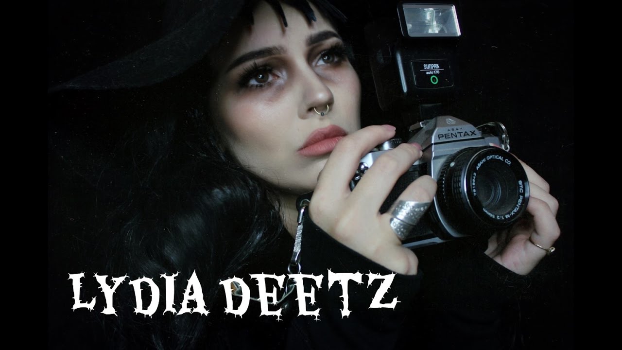 Lydia Deetz Beetlejuice Halloween Tutorial YouTube