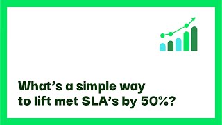 RevOps Pro Tip - What's a simple way to lift met SLA's by 50%?