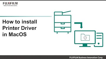 How to install Printer Driver in Mac OS