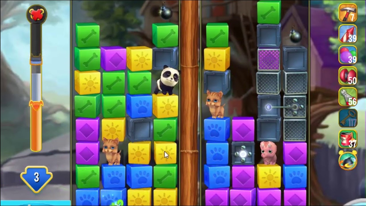 Pet Rescue Saga Level 2648 - NO BOOSTERS | SKILLGAMING ✔️