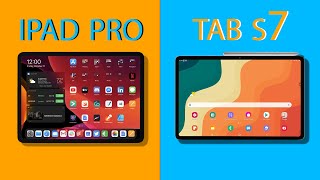 مقارنة iPad Pro 2020 vs Galaxy Tab S7