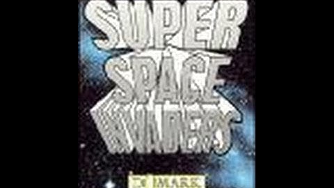 SUPER SPACE INVADERS C64 TAITO DOMARK 1991 CLASSIC RETRO VIDEO GAME