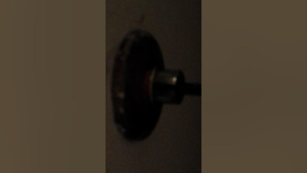 How to remove old door knob that does not have a visible screw.. view