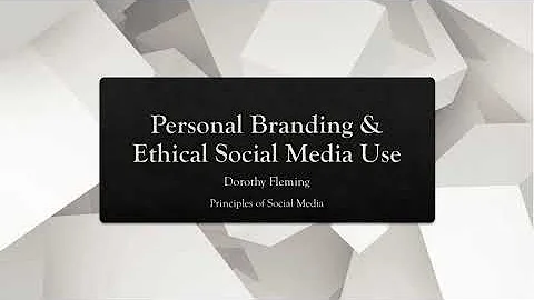 Branding and Ethics Assignment - Dorothy Fleming