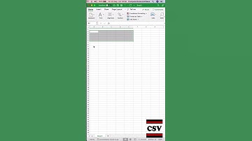 How to MERGE Cells in Microsoft Excel #Shorts